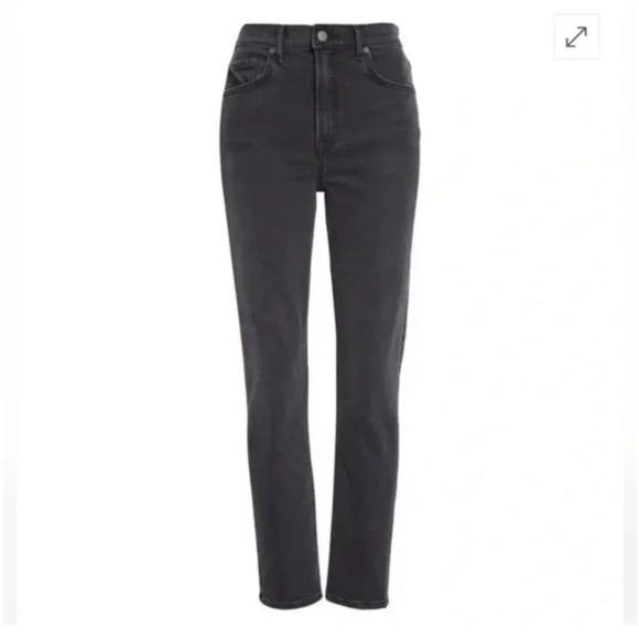 GRLFRND Denim Reed Skinny Jeans Black Rain Womens 29 High Waist Ankle‎ Classic - Picture 3 of 10